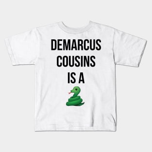 Demarcus Cousins is a Snake Kids T-Shirt